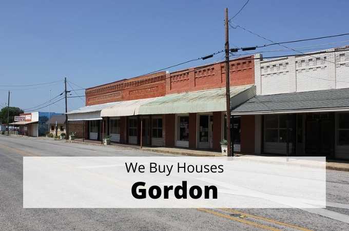 We Buy Houses in Gordon, Texas - Local Cash Buyers
