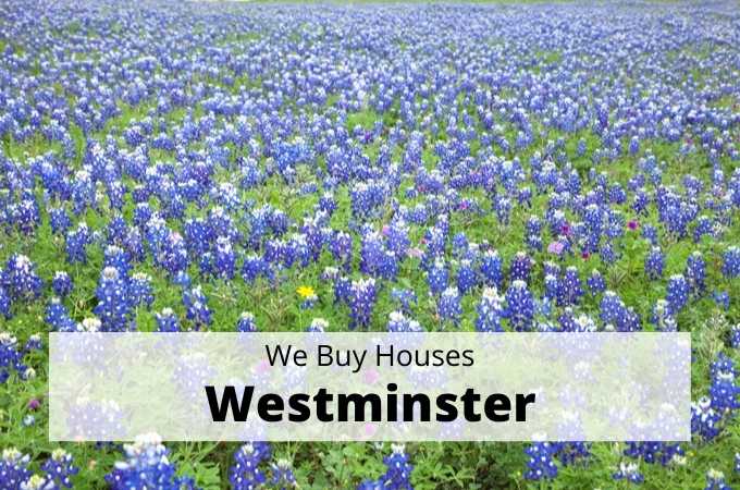We Buy Houses in Westminster, Texas - Local Cash Buyers