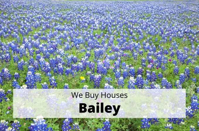 We Buy Houses in Bailey, Texas - Local Cash Buyers