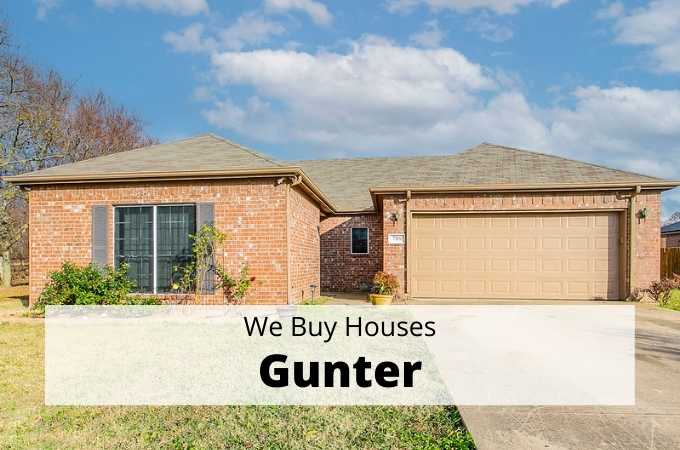 We Buy Houses in Gunter, Texas - Local Cash Buyers
