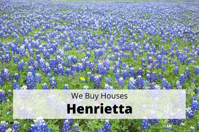 We Buy Houses in Henrietta, Texas - Local Cash Buyers