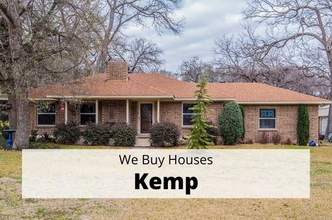 We Buy Houses in Kemp, Texas - Local Cash Buyers