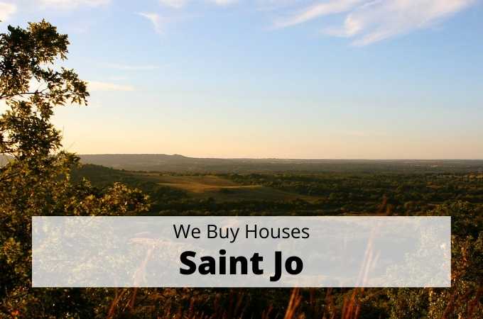 We Buy Houses in Saint Jo, Texas - Local Cash Buyers