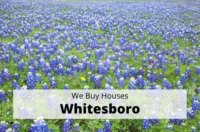 We Buy Houses in Whitesboro, Texas - Local Cash Buyers