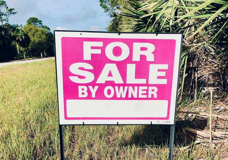 FSBO For Sale By Owner sign